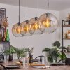 Koyoto Pendant Light - glass 30 cm Amber, clear, 4-light sources