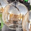 Koyoto Pendant Light - glass 30 cm Amber, clear, 4-light sources