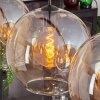 Koyoto Pendant Light - glass 30 cm Amber, clear, 4-light sources