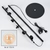 Remaisnil Floor Lamp - glass 12 cm Amber, clear, 6-light sources