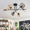 Gastor Ceiling Light - glass 15 cm Amber, clear, Smoke-coloured, 6-light sources