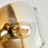Koyoto Ceiling Light - glass 15 cm gold, clear, 6-light sources