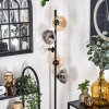 Gastor Floor Lamp - glass 15 cm Amber, clear, Smoke-coloured, 5-light sources