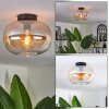 Apedo Ceiling Light - glass 30 cm Amber, clear, 1-light source