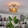 Apedo Ceiling Light - glass 30 cm gold, black, 1-light source