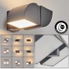 Kontenga Outdoor Wall Light LED anthracite, 2-light sources
