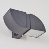 Kontenga Outdoor Wall Light LED anthracite, 2-light sources