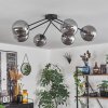 Gastor Ceiling Light - glass 15 cm Smoke-coloured, 6-light sources