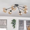 Gastor Ceiling Light - glass 15 cm Amber, clear, 6-light sources