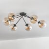 Gastor Ceiling Light - glass 15 cm Amber, clear, 6-light sources