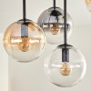 Gastor Ceiling Light - glass 15 cm Amber, clear, Smoke-coloured, 5-light sources