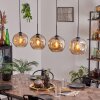 Ripoll Pendant Light - glass 25 cm Amber, 4-light sources