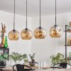 Ripoll Pendant Light - glass 25 cm Amber, 4-light sources