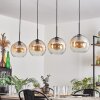 Koyoto Pendant Light - glass 25 cm Amber, clear, 4-light sources