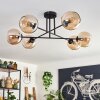Koyoto Ceiling Light - glass 15 cm Amber, 6-light sources