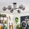 Gastor Ceiling Light - glass 15 cm Smoke-coloured, 6-light sources