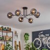 Gastor Ceiling Light - glass 15 cm Smoke-coloured, 6-light sources