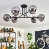 Gastor Ceiling Light - glass 15 cm Smoke-coloured, 6-light sources