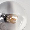 Gastor Ceiling Light - glass 15 cm clear, Smoke-coloured, 6-light sources