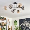 Gastor Ceiling Light - glass 15 cm Amber, clear, Smoke-coloured, 6-light sources