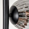 Remaisnil Floor Lamp - glass 10 cm, 12 cm Smoke-coloured, 5-light sources