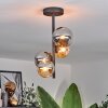Chehalis Ceiling Light - glass 10 cm, 12 cm Amber, Smoke-coloured, 4-light sources