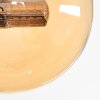 Chehalis Ceiling Light - glass 10 cm, 12 cm Amber, Smoke-coloured, 4-light sources