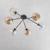 Koyoto Ceiling Light - glass 15 cm Amber, clear, 6-light sources