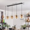 Parane Pendant Light - glass 20 cm Amber, clear, 4-light sources