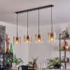 Parane Pendant Light - glass 20 cm Amber, clear, 4-light sources