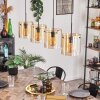 Parane Pendant Light - glass 20 cm Amber, 4-light sources