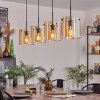 Parane Pendant Light - glass 20 cm Amber, 4-light sources