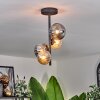 Chehalis Ceiling Light - glass 10 cm, 12cm Amber, Smoke-coloured, 4-light sources