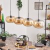 Ripoll Pendant Light - glass 30 cm Amber, 4-light sources