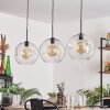 Ripoll Pendant Light - glass 30 cm clear, 3-light sources