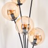 Gastor Floor Lamp - glass 15 cm Amber, 5-light sources