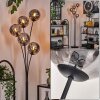 Gastor Floor Lamp - glass 15 cm Smoke-coloured, 5-light sources