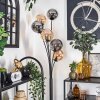 Gastor Floor Lamp - glass 15 cm Amber, Smoke-coloured, 6-light sources