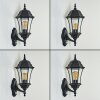 Etoe Outdoor Wall Light black, 1-light source, Motion sensor