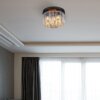 Globo GORLEY Ceiling Light black, 5-light sources