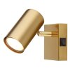 Globo ROBBY Wall Light gold, 1-light source