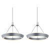 Globo FERRA Pendant Light LED grey, 1-light source