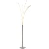 Globo BIZZY Floor Lamp LED chrome, matt nickel, 1-light source