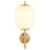 Globo EWALD Wall Light LED brass, 1-light source