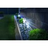 Globo SOLAR path light - Set de 2 LED stainless steel, black, 1-light source