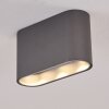 Dalarna Ceiling Light LED grey, silver, 1-light source