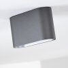 Dalarna Ceiling Light LED grey, silver, 1-light source
