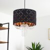 MELDAL Pendant Light black, 1-light source