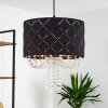 MELDAL Pendant Light black, 1-light source