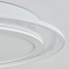 HAUMONIA Ceiling Light LED white, 2-light sources, Remote control, Colour changer